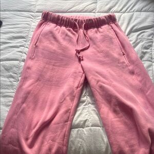 Garage Pink Straight Leg Pants